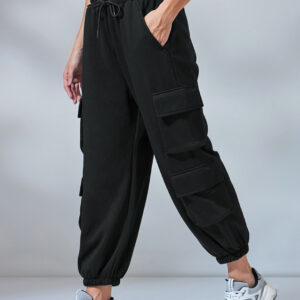 Women Super Loose Fit Cargo Joggers